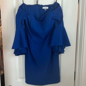 Calvin Klein formal dress royal blue size 4